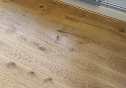 Rustic Grade Natural Oiled Engineered Wood Flooring | Pukka Flooring