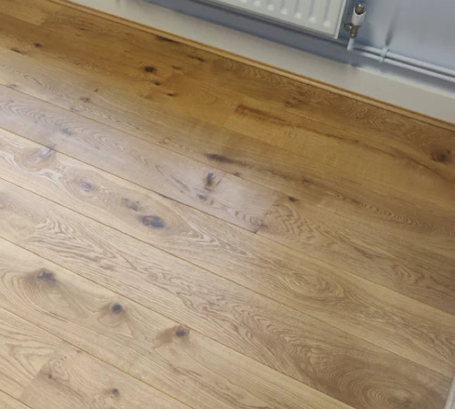 Rustic Grade Natural Oiled Engineered Wood Flooring | Pukka Flooring