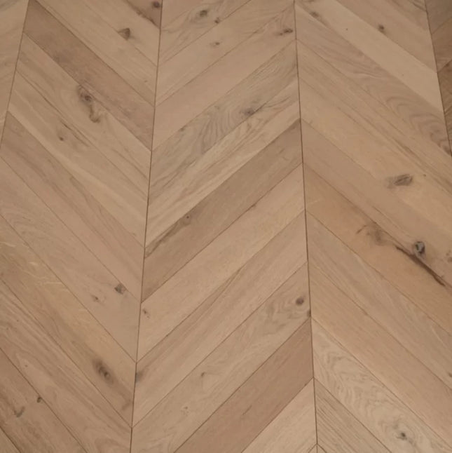 Invisible AB Grade Chevron Engineered Wood Flooring | Pukka Flooring