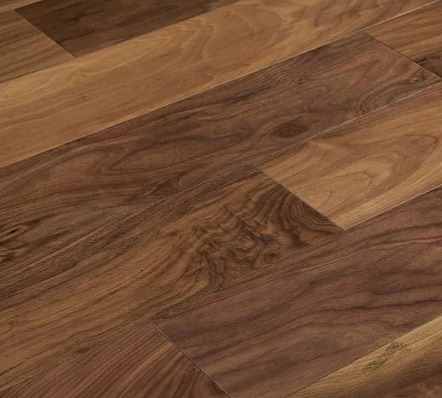 Walnut T&G UV Lacquered Plank Engineered Flooring | Pukka Flooring