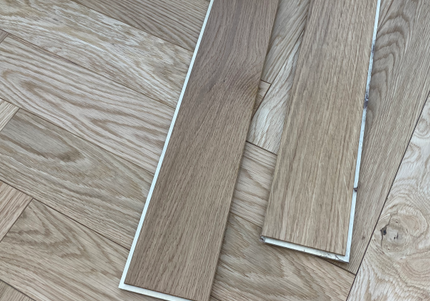 Grande Natural Engineered Herringbone Flooring | Pukka Flooring