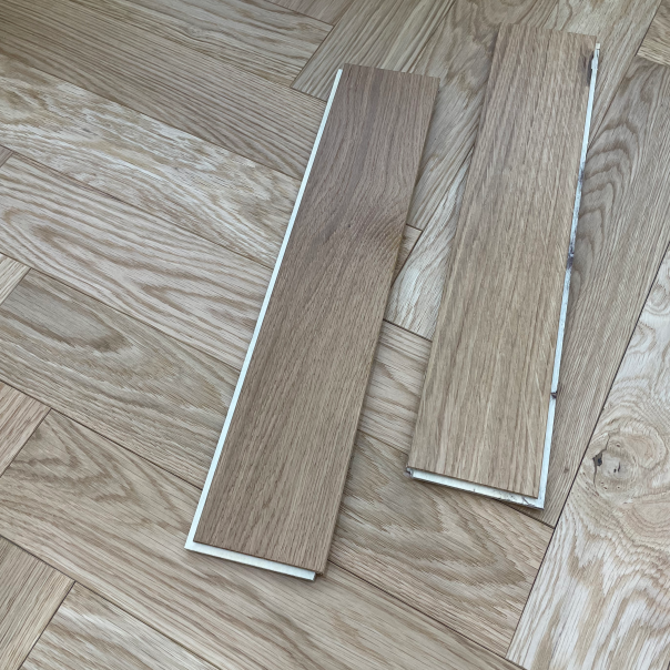 Grande Natural Engineered Herringbone Flooring | Pukka Flooring