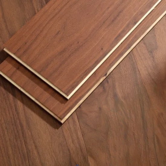 Walnut T&G UV Lacquered Plank Engineered Flooring | Pukka Flooring