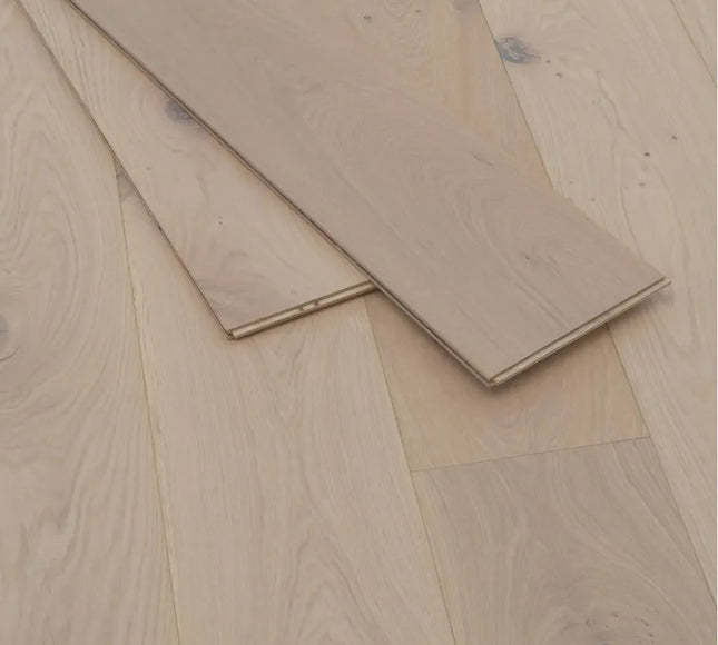 White Oiled 3-Ply Engineered Oak Flooring