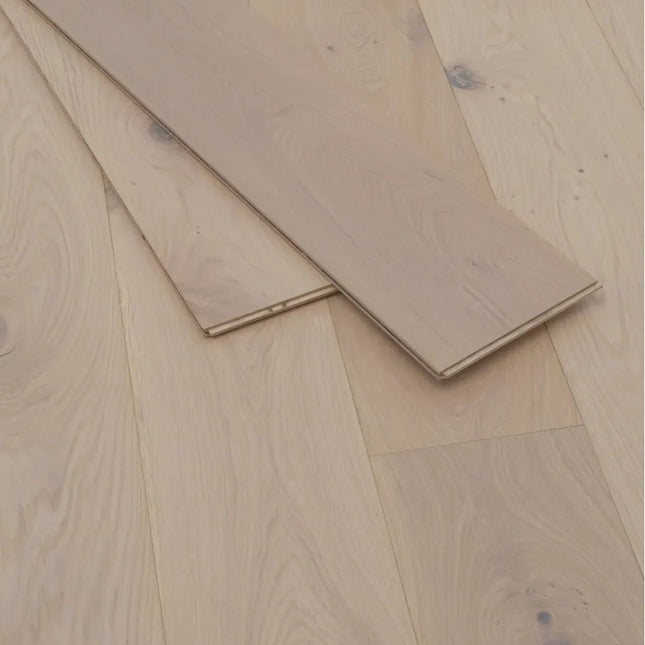 White Oiled 3-Ply Engineered Oak Flooring