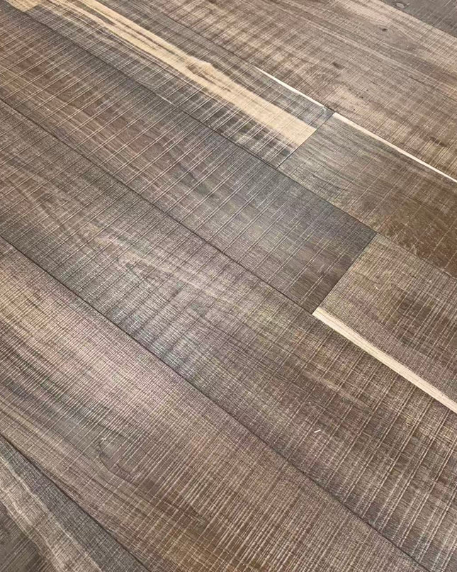 Luxe Smoked Bandsawn Brushed Oiled Engineered Oak Plank Flooring