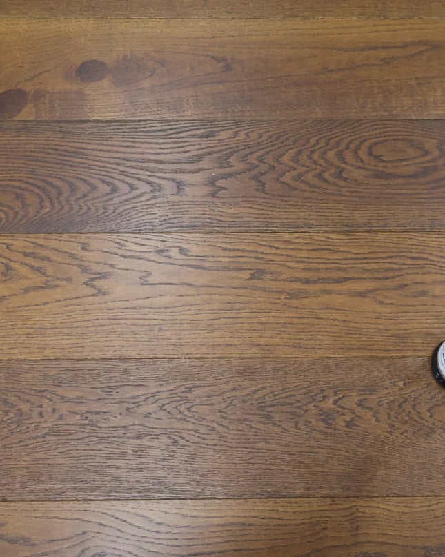Hazelnut Brown Brushed Oiled Engineered Oak Plank Flooring