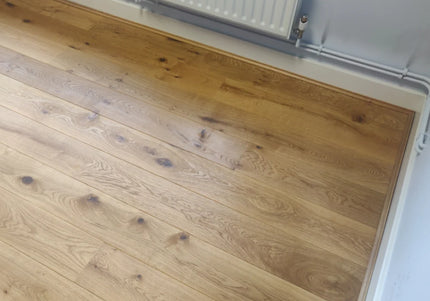 Smooth Oiled Engineered Oak Plank Flooring