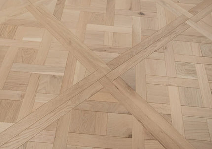 Luxury Brushed Unfinished Versailles Oak Panel Flooring