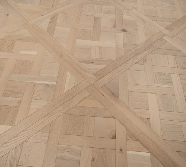 Luxury Brushed Unfinished Versailles Oak Panel Flooring