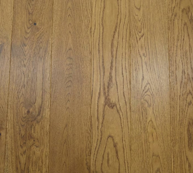 Golden Wheat Classic Grade Brushed Matt Lacquered Engineered Oak Flooring