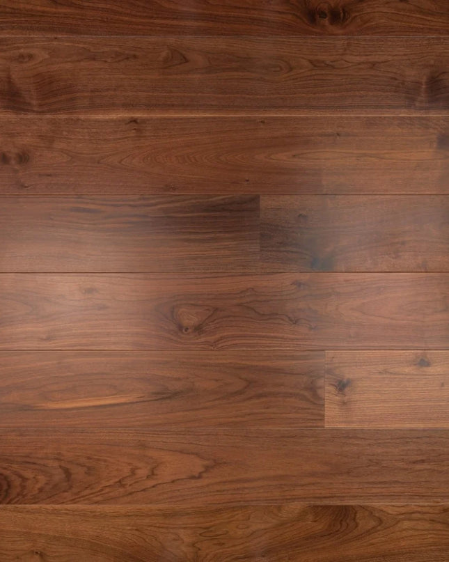Premium Wide Plank UV Oiled Black Walnut Flooring
