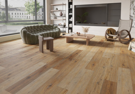 Rustic Sandy Oak Waterproof SPC Flooring