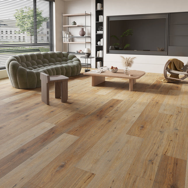 Rustic Sandy Oak Waterproof SPC Flooring