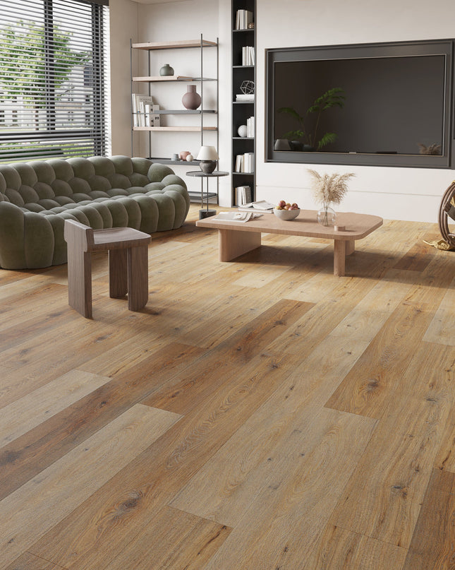 Rustic Sandy Oak Waterproof SPC Flooring
