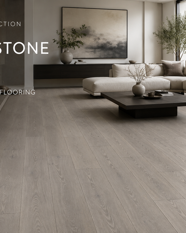 Livingstone Grey Hard Wax Oiled Rustic Engineered Oak Flooring