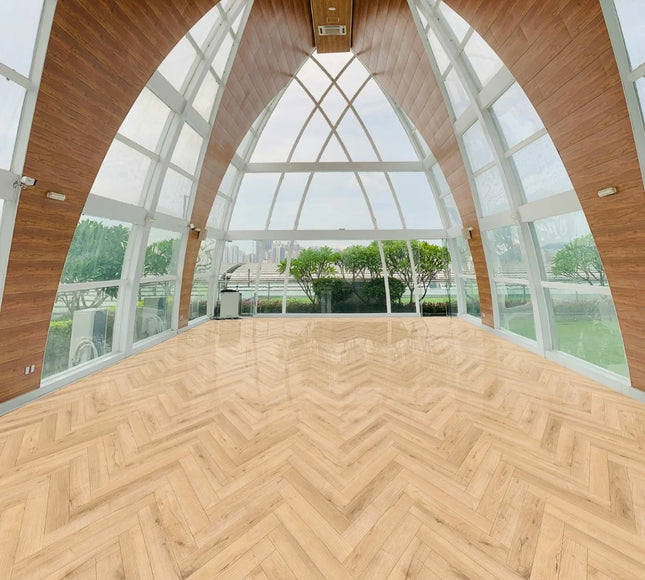 Invisible Oak Parquet Laminate Flooring