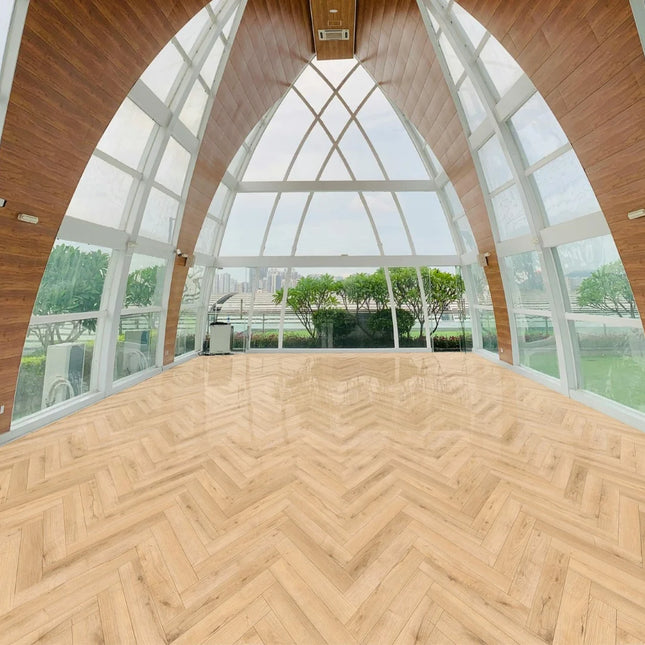 Invisible Oak Parquet Laminate Flooring