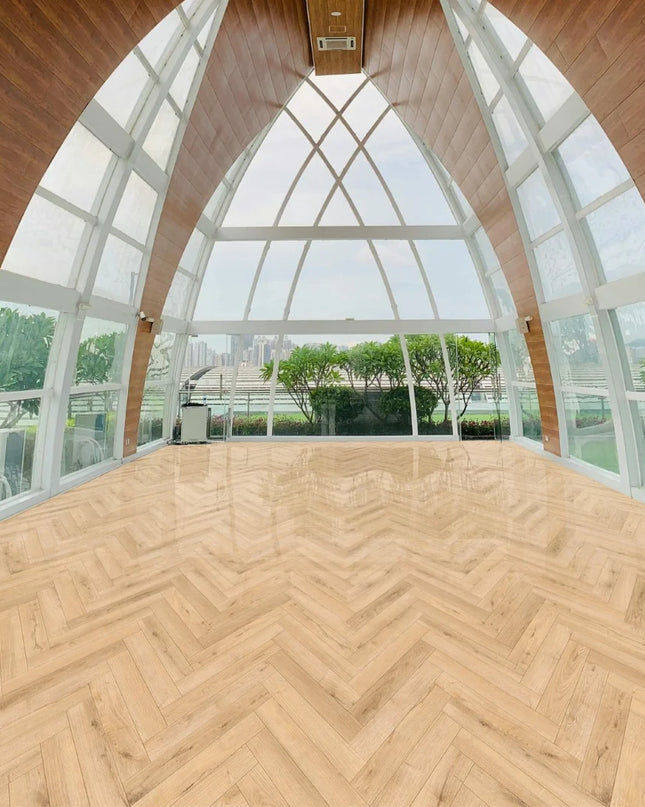 Invisible Oak Parquet Laminate Flooring