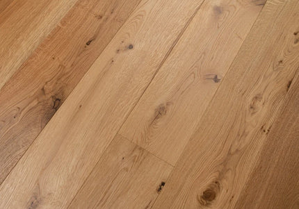 Natural Brushed UV Oiled Engineered Oak Flooring