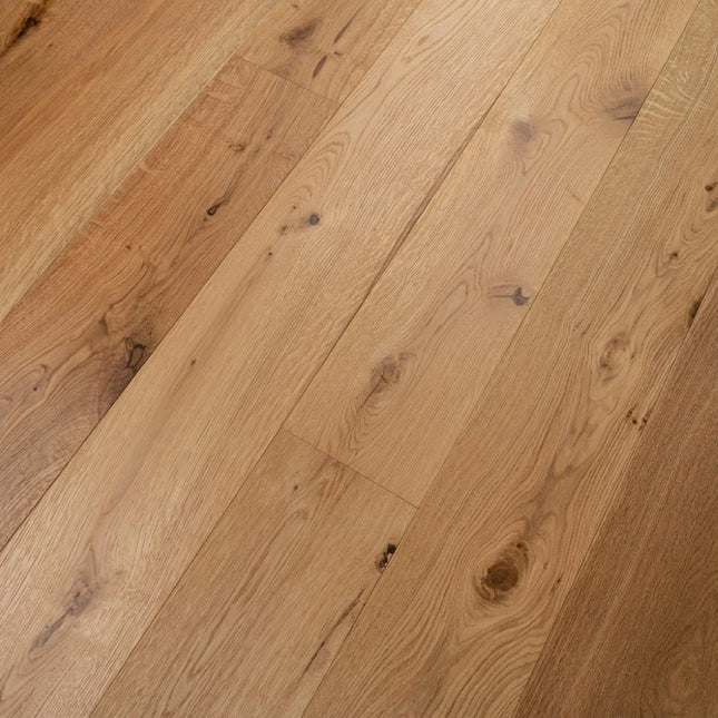 Natural Brushed UV Oiled Engineered Oak Flooring