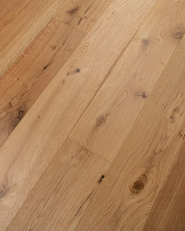 Natural Brushed UV Oiled Engineered Oak Flooring