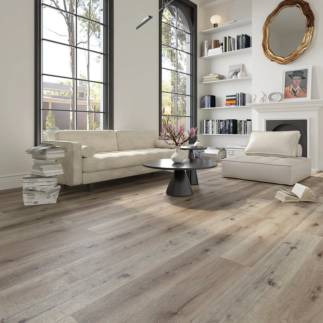 Smoked Charcoal Designer Vinyl Plank Flooring