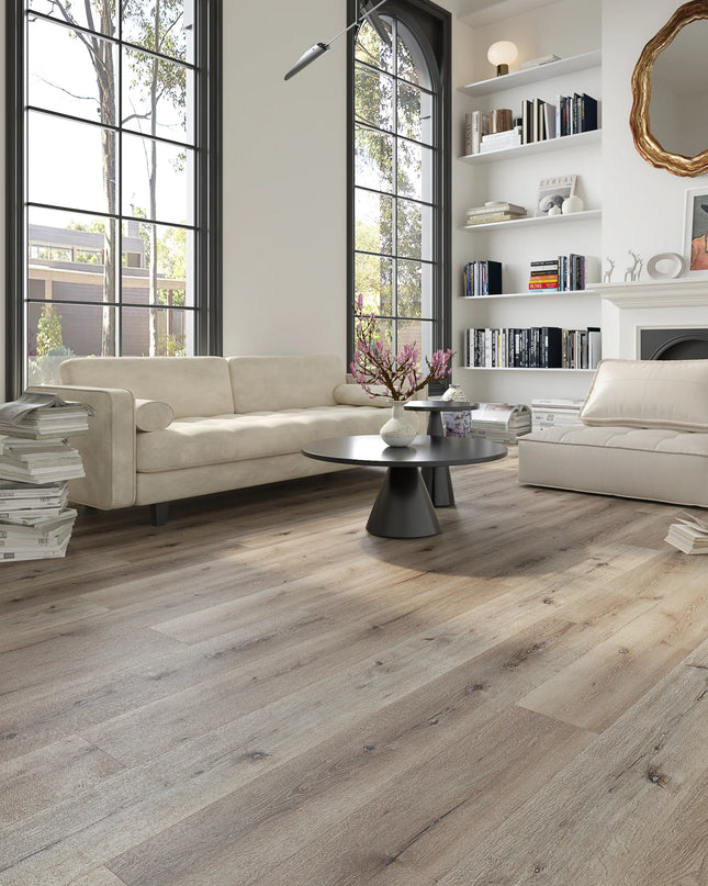 Smoked Charcoal Designer Vinyl Plank Flooring