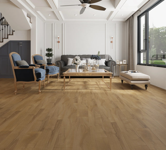 Golden Oak Eco Line Waterproof SPC Click Flooring
