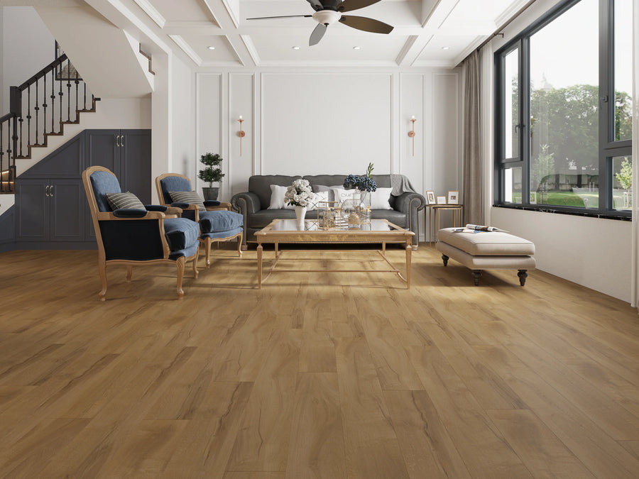 Golden Oak Eco Line Waterproof SPC Click Flooring
