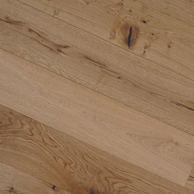 Natural Brushed Oiled Engineered Oak Plank Flooring