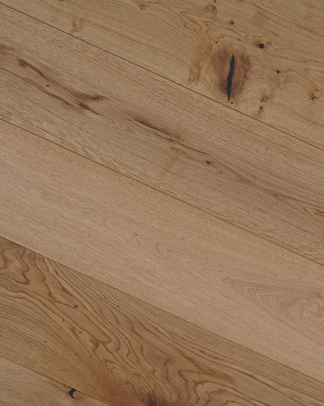 Natural Brushed Oiled Engineered Oak Plank Flooring