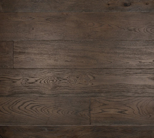 Distressed Black Oiled Heritage Engineered Oak Flooring
