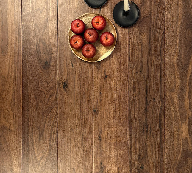 Classic American Black Walnut UV Lacquered Engineered Flooring
