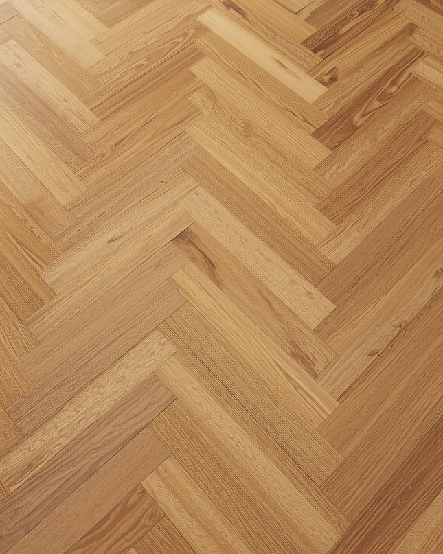 Prime AB Unfinished Engineered Herringbone Flooring