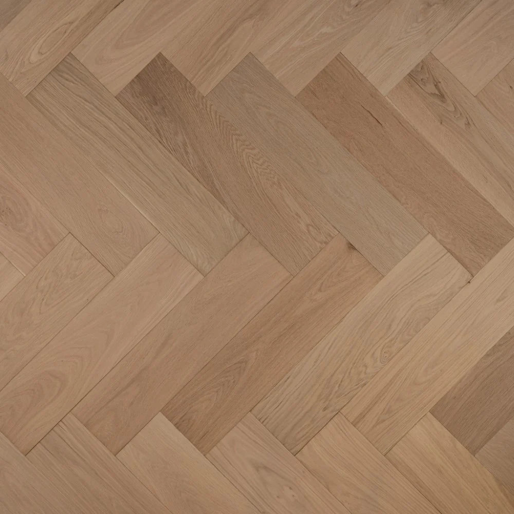 Prime AB Unfinished Click Engineered Herringbone Flooring