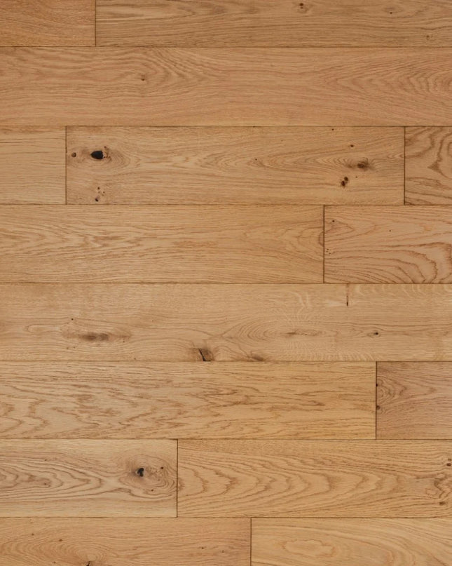 Classic Oak Brushed Oiled Engineered Wood Flooring – Long Board