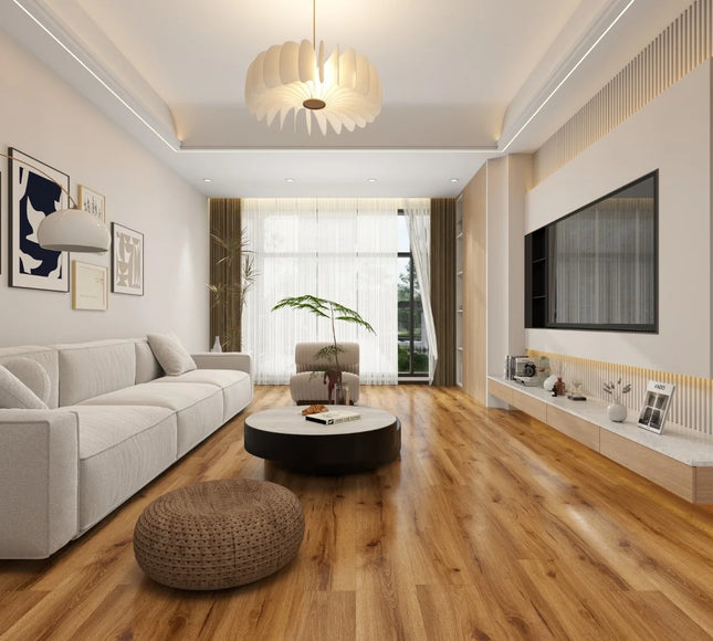 Sunbark Oak Premium Waterproof SPC Click Flooring