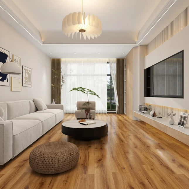 Sunbark Oak Premium Waterproof SPC Click Flooring
