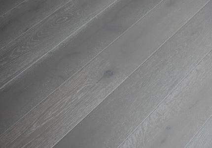 Harbour Grey Lacquered Engineered Oak Flooring
