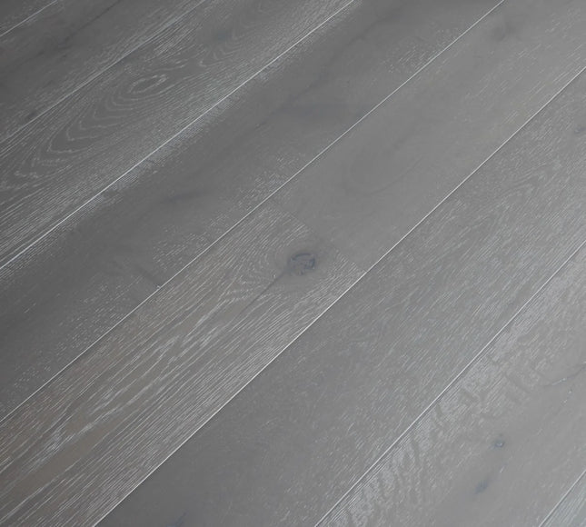 Harbour Grey Lacquered Engineered Oak Flooring