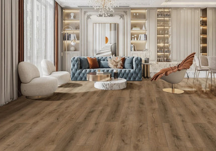 Smoked Oak Premium Laminate Plank Flooring