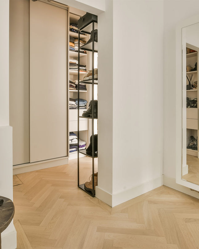 Unfinished Prime AB American Oak Engineered Herringbone Flooring