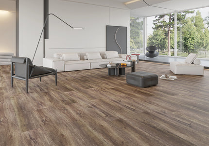 Midnight Oak Designer Vinyl Plank Flooring