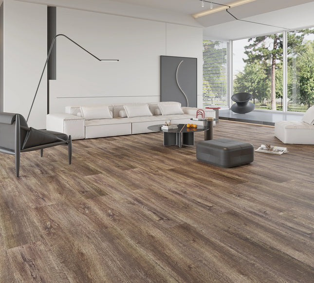 Midnight Oak Designer Vinyl Plank Flooring