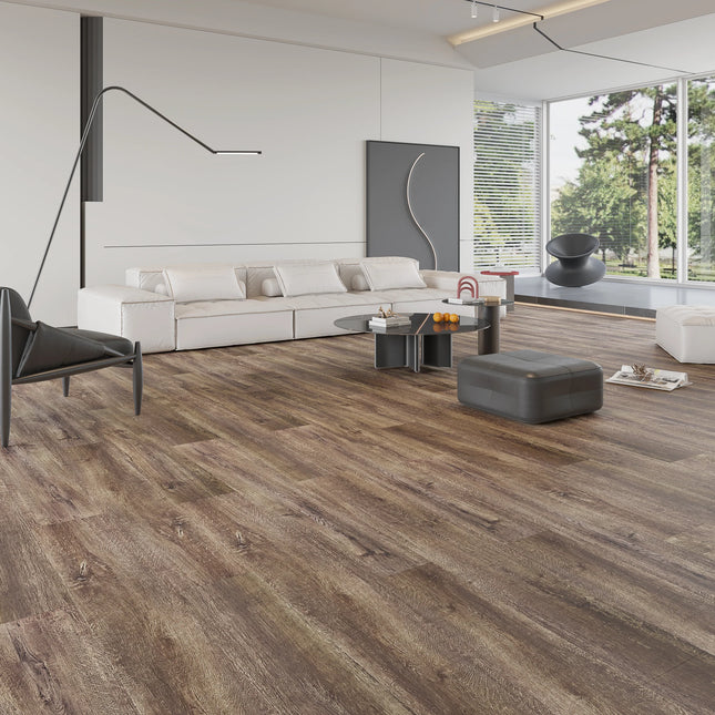 Midnight Oak Designer Vinyl Plank Flooring