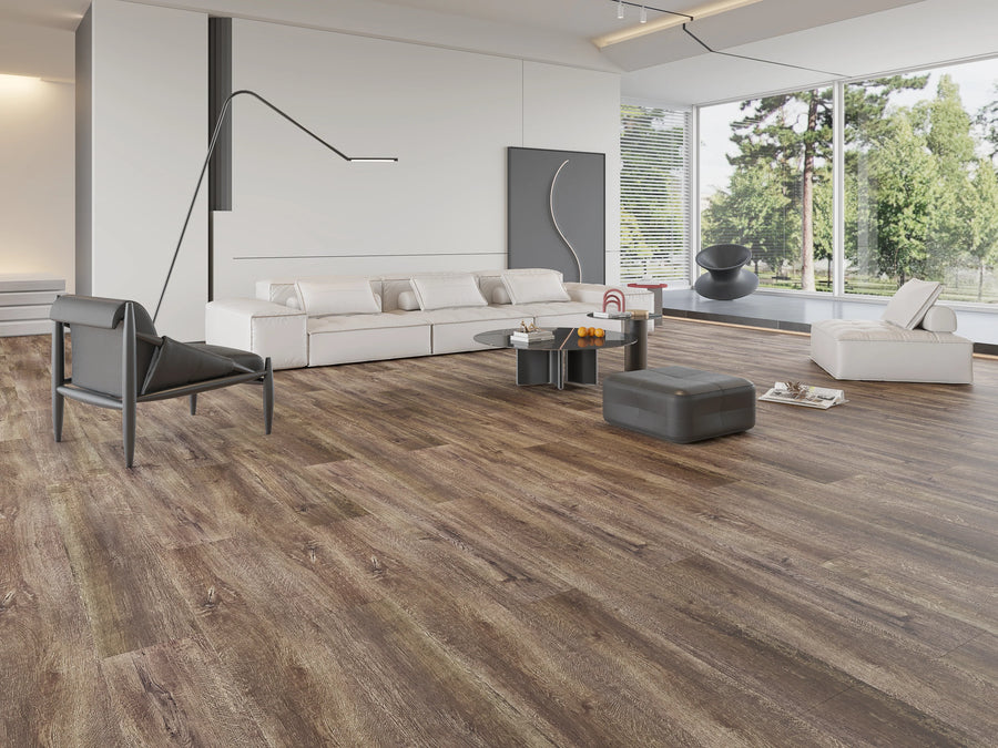 Midnight Oak Designer Vinyl Plank Flooring