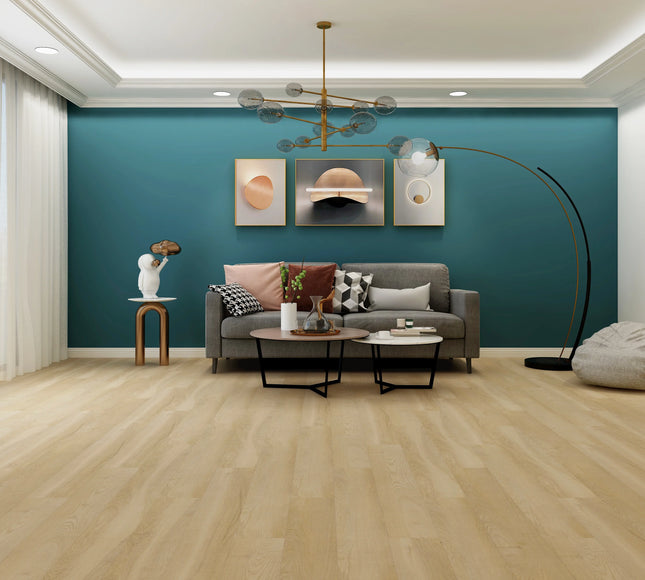 Snowy Hickory Waterproof SPC Click Flooring