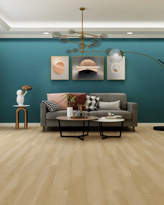 Snowy Hickory Waterproof SPC Click Flooring