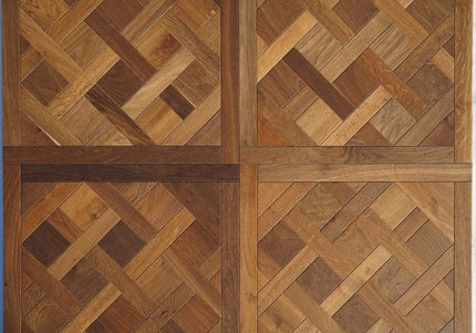 Smoked Oiled Brushed Versailles Oak Flooring